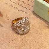 Round Cut Yellow Gold Wedding Bands