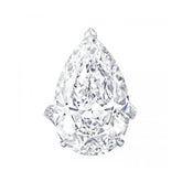 Gorgeous Pear Cut Sterling Silver Wedding Rings