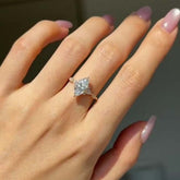 Vintage Elegant Marquise Cut Engagement Rings