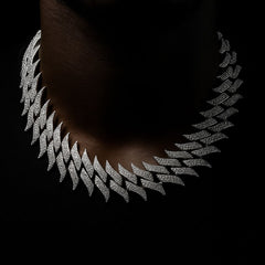 Iced Spike Cuban Chain 30mm