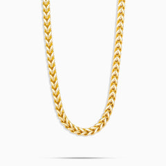6mm Gold Franco Chain Perfect Layering Rope Necklace for Stacking