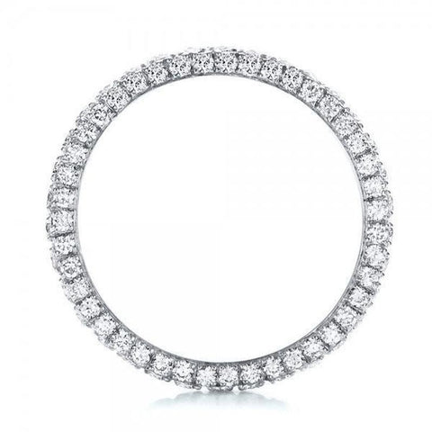 Simplicity 1 CT Round Cut Diamond Wedding Bands for Women