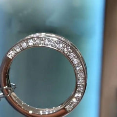 Simplicity Princess Cut Sterling Silver Wedding Bands