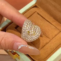 Round Cut Yellow Gold Wedding Bands