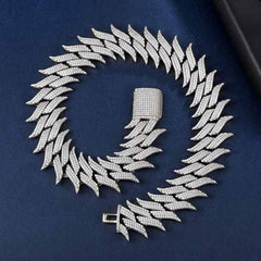 Iced Spike Cuban Chain 30mm