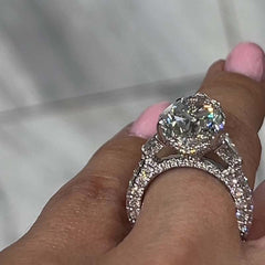 Luxurious Pear Cut Sterling Silver Vintage Engagement Rings