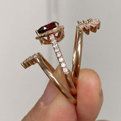 Halo Sterling Silver Heart Cut Engagement Rings