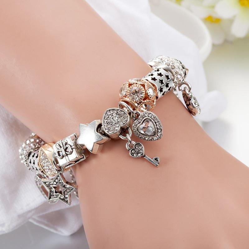 "Gypsophila"Fashion Charm Bracelet - jolics