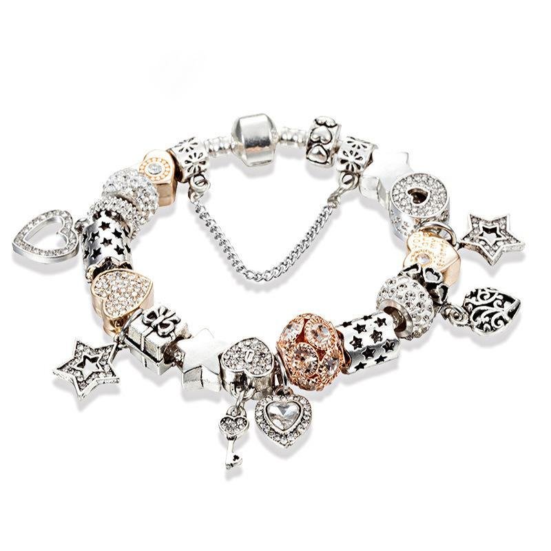 "Gypsophila"Fashion Charm Bracelet - jolics