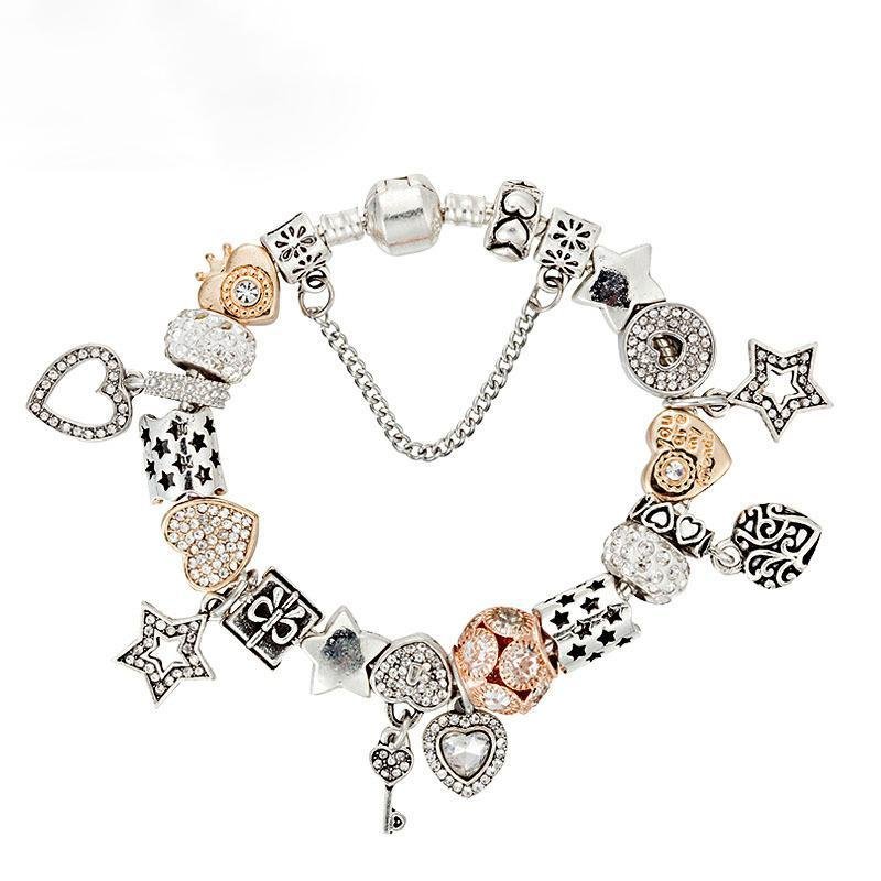 "Gypsophila"Fashion Charm Bracelet - jolics