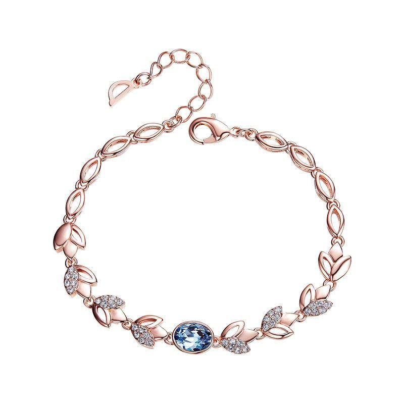 Leaves Design Stackable Bracelet - jolics