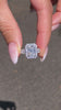 Fashionable and versatile romantic wedding engagement rings