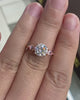 Matte Finish Yellow Gold Round Ring for Subtle Everyday Wear