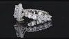 eco-friendly recycled silver round CZ ring conflict-free gorgeous
