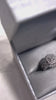 Tarnish-resistant princess cut wedding set, won’t turn black