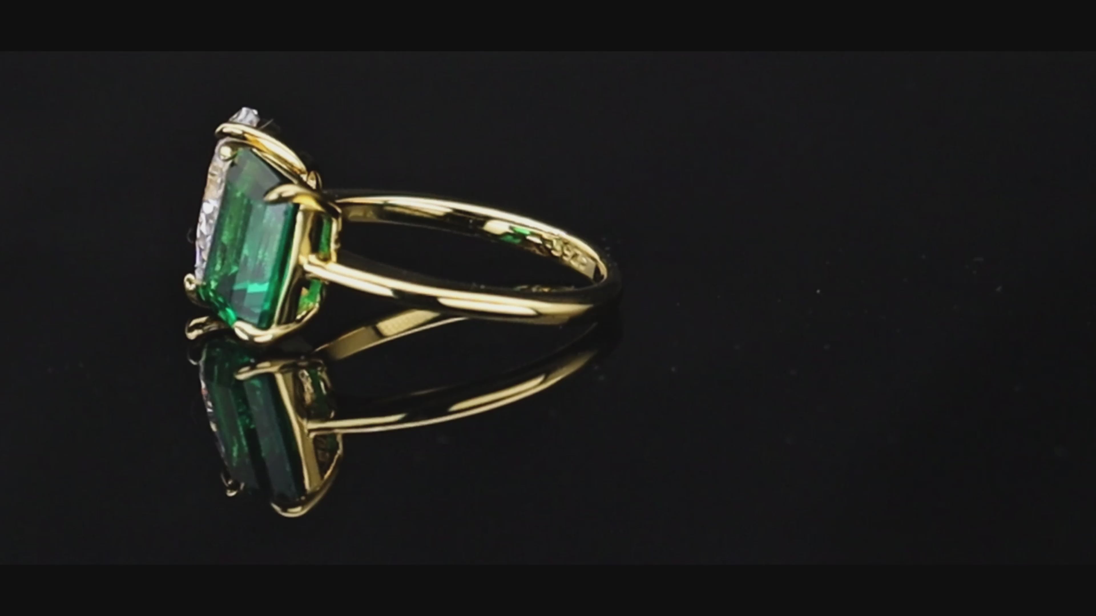 unique double diamond pear engagement ring