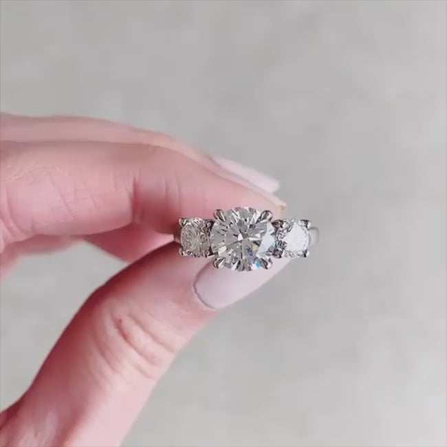Best way to keep three-stone silver rings from turning black