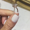 Tarnish-resistant simplicity oval band