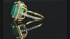 Luxury Radiant Cut Sterling Silver Wedding Rings